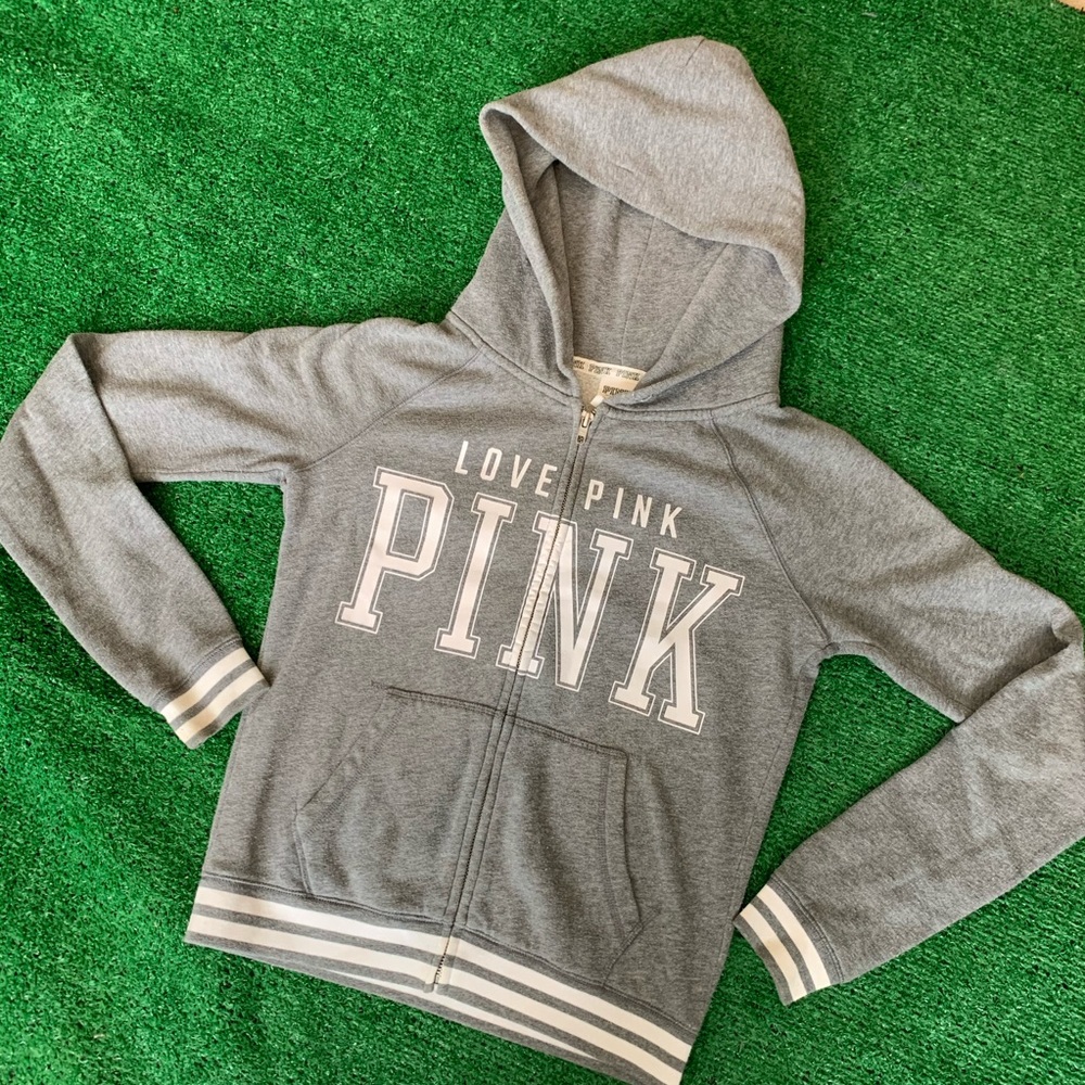 Victoria Secrets Pink Zip Up Jacket